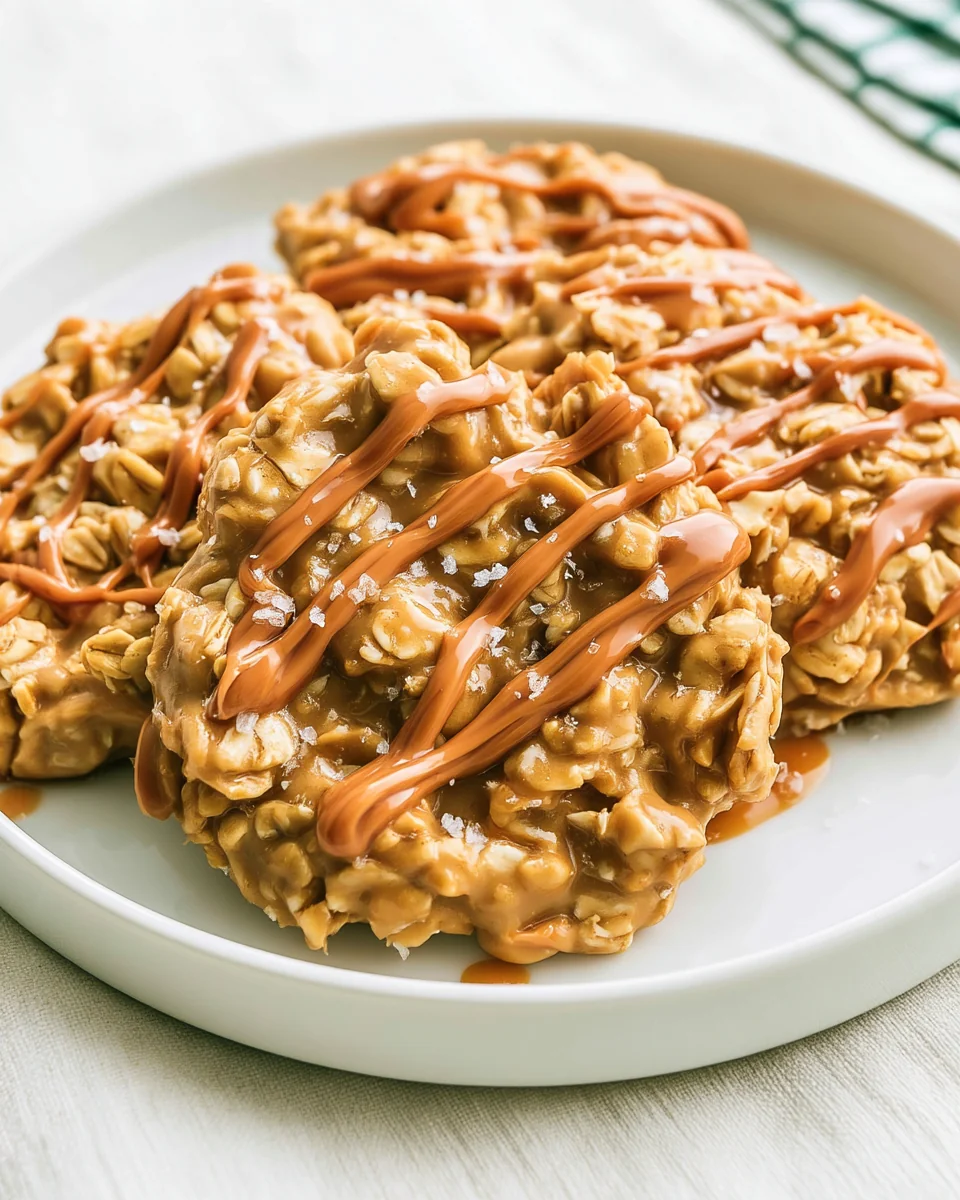 No-Bake Peanut Butter Protein Cookies image 2