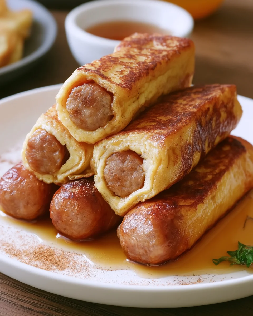 Sausage French Toast Roll-Ups image 2